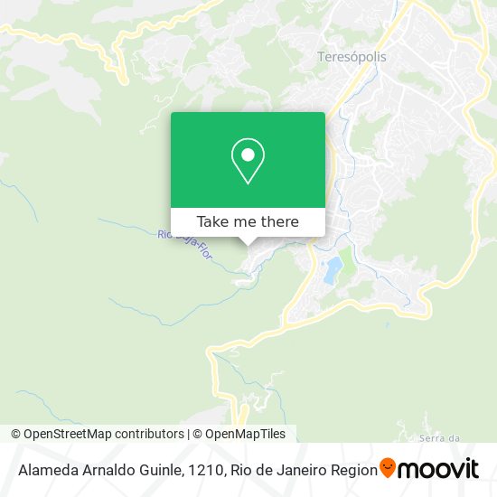 Alameda Arnaldo Guinle, 1210 map