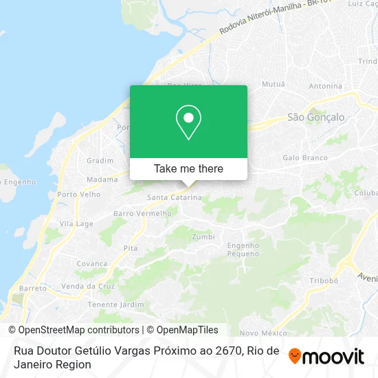 Rua Doutor Getúlio Vargas Próximo ao 2670 map