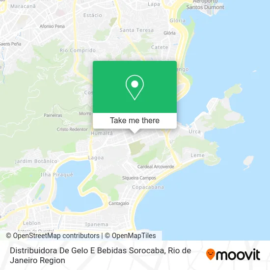 Distribuidora De Gelo E Bebidas Sorocaba map