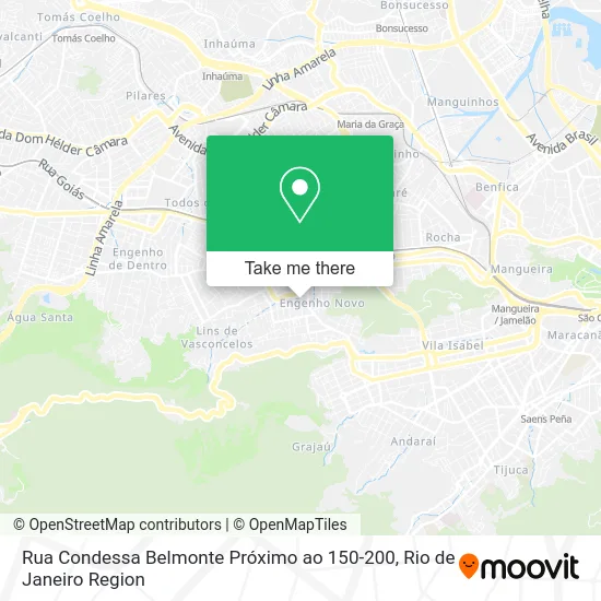 Rua Condessa Belmonte Próximo ao 150-200 map