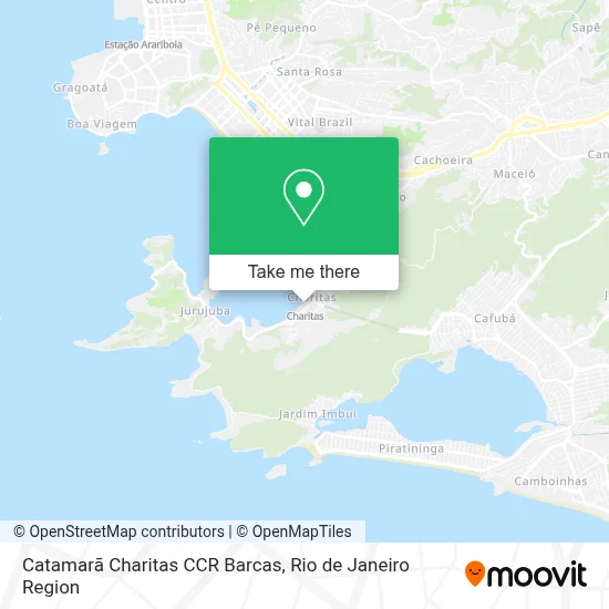 Catamarã Charitas CCR Barcas map