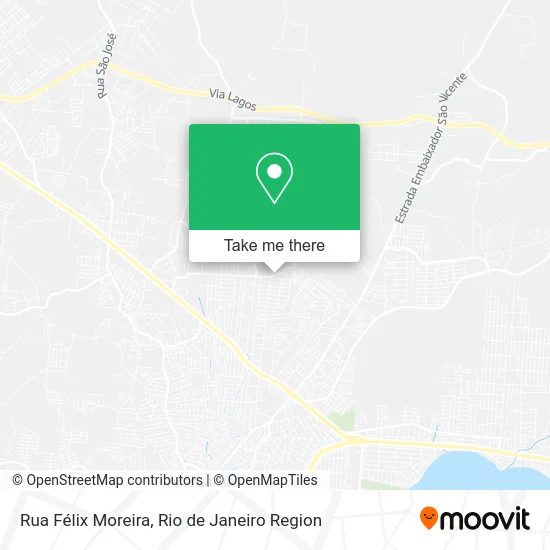 Rua Félix Moreira map