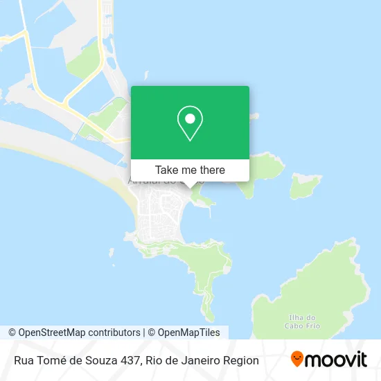 Rua Tomé de Souza 437 map