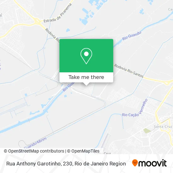 Rua Anthony Garotinho, 230 map