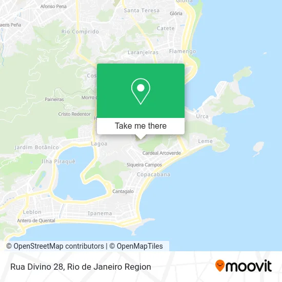 Rua Divino 28 map