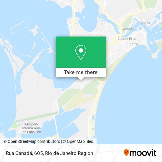 Rua Canadá, 605 map