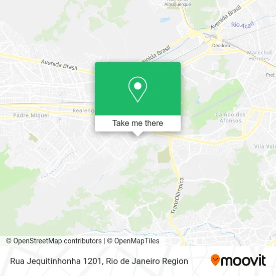 Rua Jequitinhonha 1201 map
