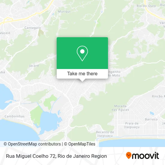 Rua Miguel Coelho 72 map