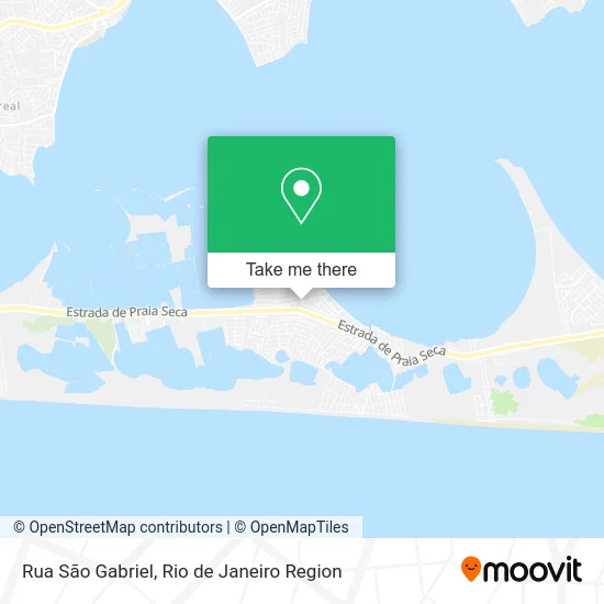 Rua São Gabriel map