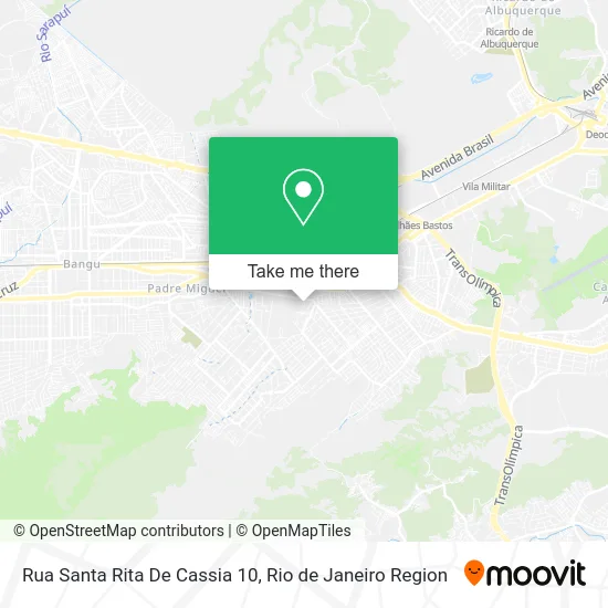 Rua Santa Rita De Cassia 10 map