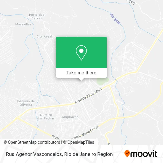 Rua Agenor Vasconcelos map