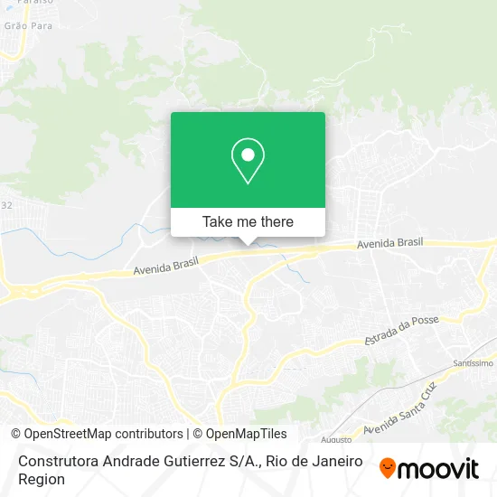 Construtora Andrade Gutierrez S / A. map