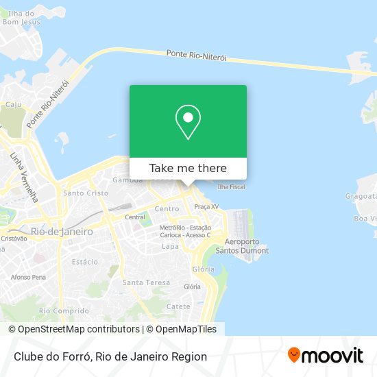 Clube do Forró map