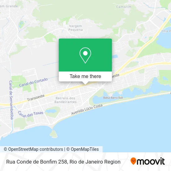 Rua Conde de Bonfim 258 map