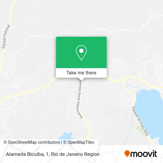 Alameda Bicuíba, 1 map