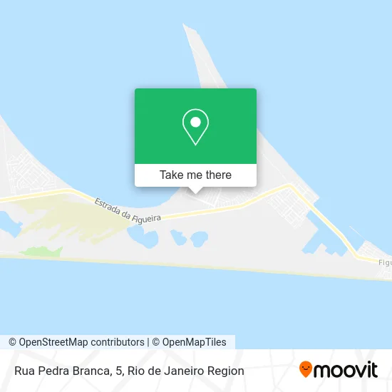 Rua Pedra Branca, 5 map