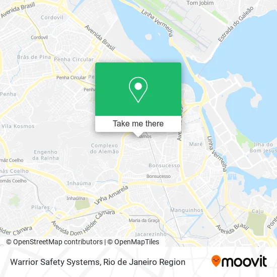Warrior Safety Systems map