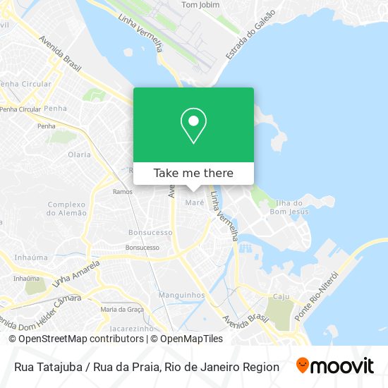 Rua Tatajuba / Rua da Praia map