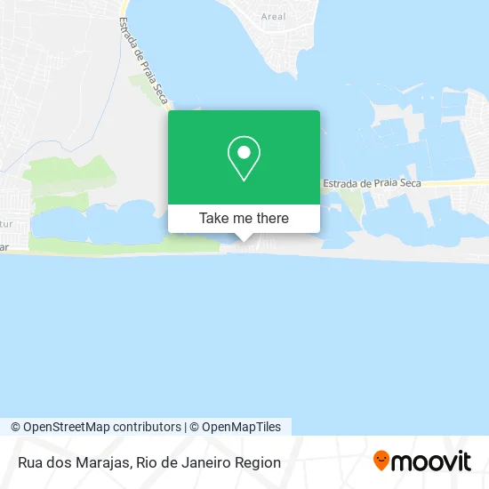 Rua dos Marajas map