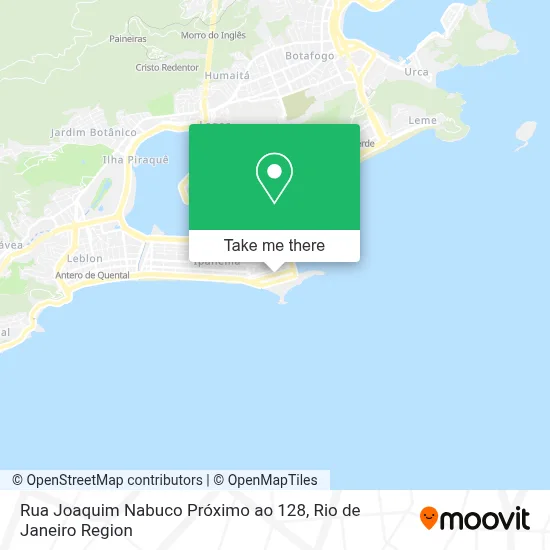 Rua Joaquim Nabuco Próximo ao 128 map