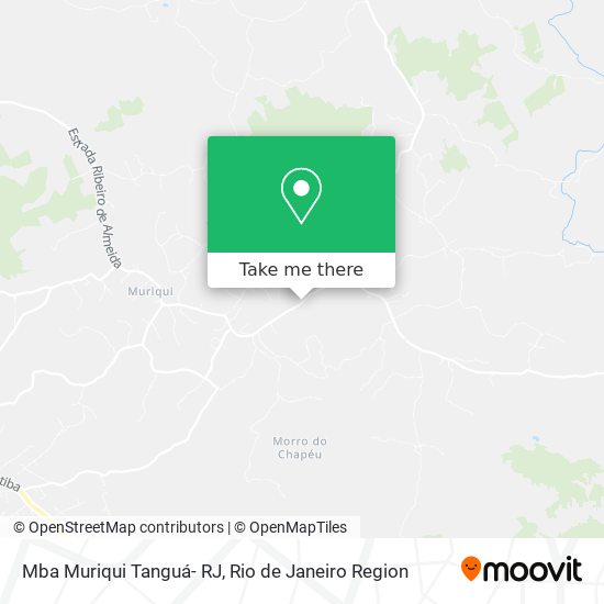 Mba Muriqui Tanguá- RJ map