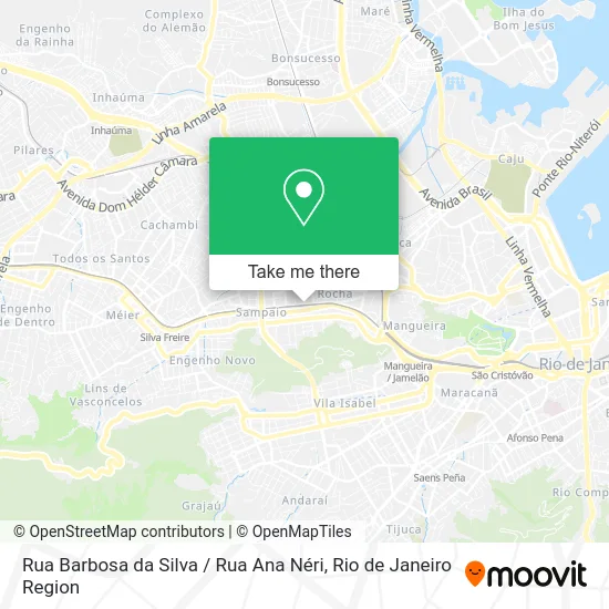 Rua Barbosa da Silva / Rua Ana Néri map