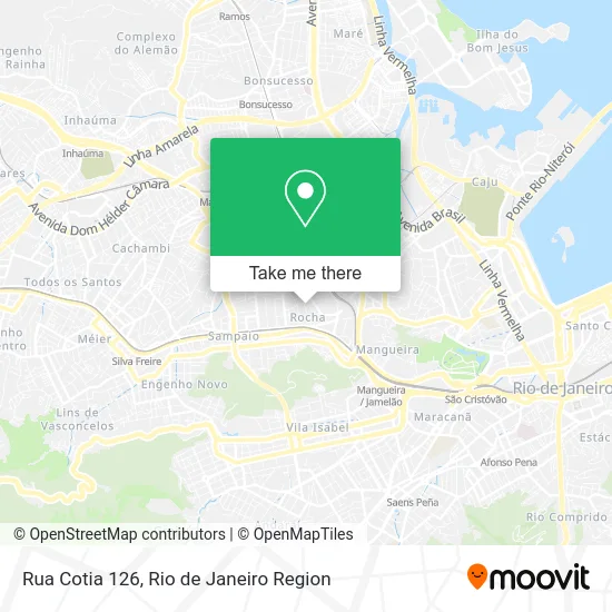 Rua Cotia 126 map