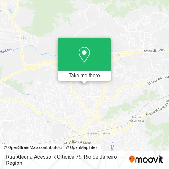 Rua Alegria Acesso R Oiticica 79 map