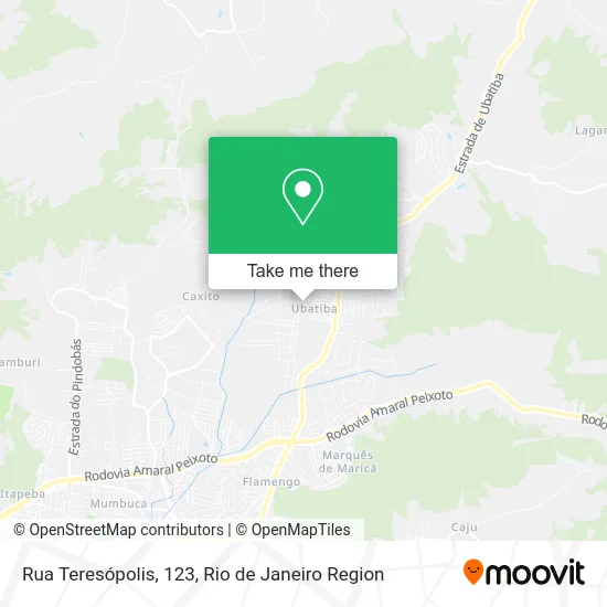 Rua Teresópolis, 123 map