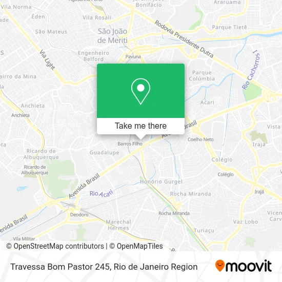 Travessa Bom Pastor 245 map