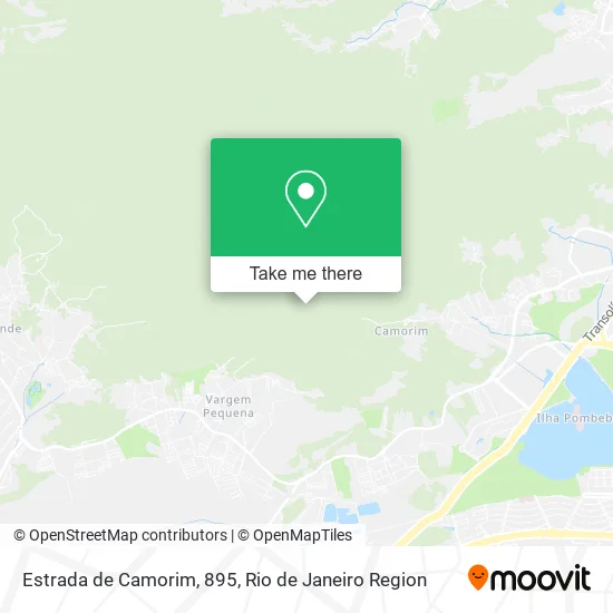 Estrada de Camorim, 895 map