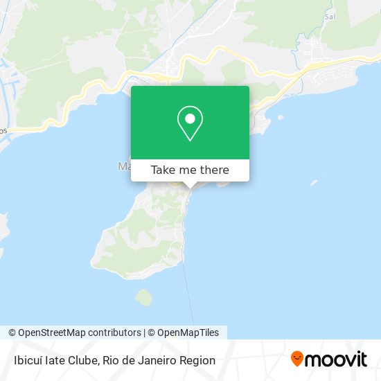 Ibicuí Iate Clube map