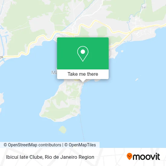 Ibicuí Iate Clube map