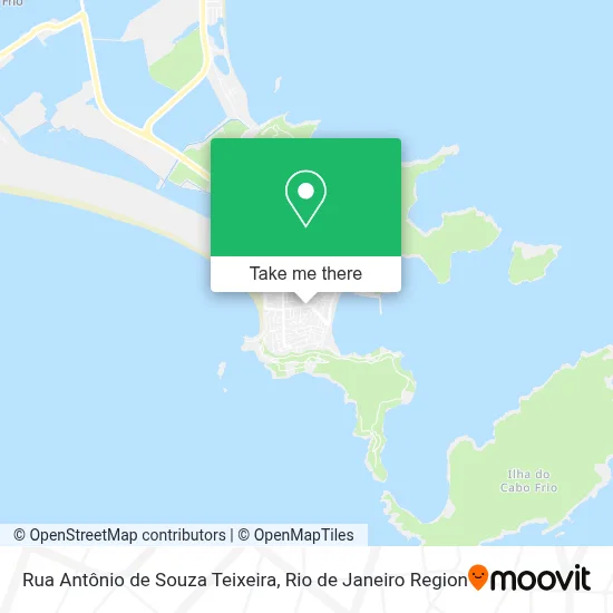 Rua Antônio de Souza Teixeira map