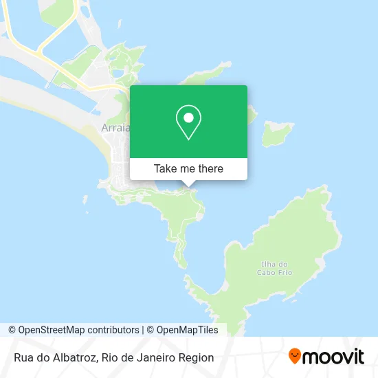 Rua do Albatroz map