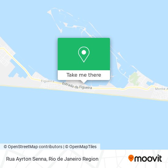 Rua Ayrton Senna map