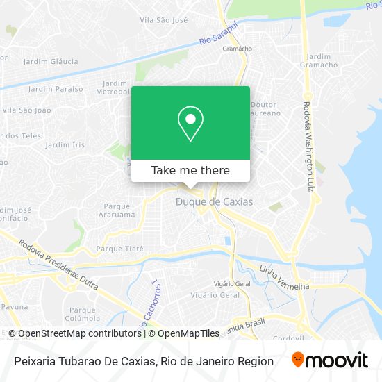 Peixaria Tubarao De Caxias map