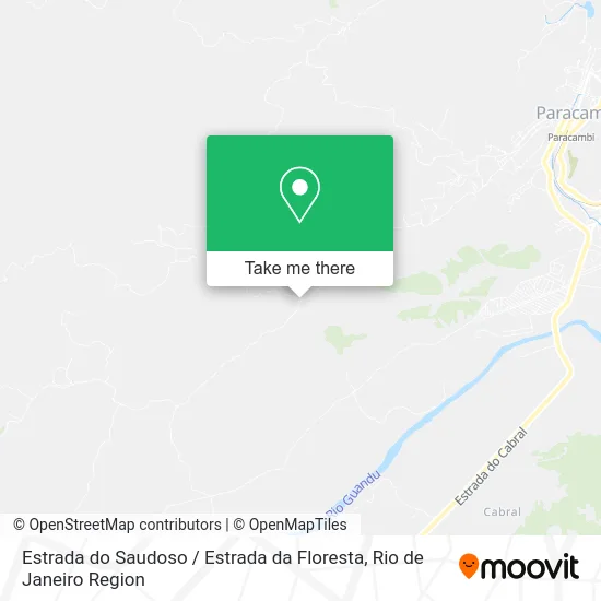 Estrada do Saudoso / Estrada da Floresta map