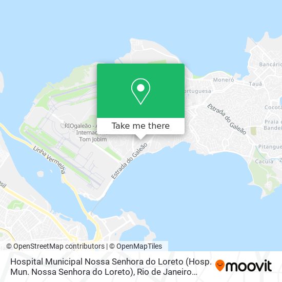 Mapa Hospital Municipal Nossa Senhora do Loreto (Hosp. Mun. Nossa Senhora do Loreto)