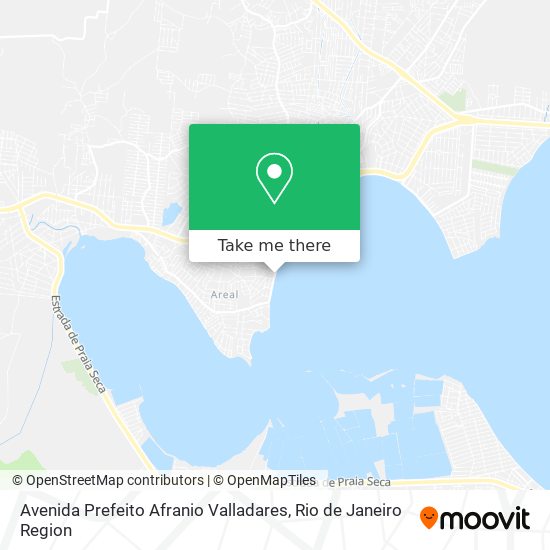 Avenida Prefeito Afranio Valladares map