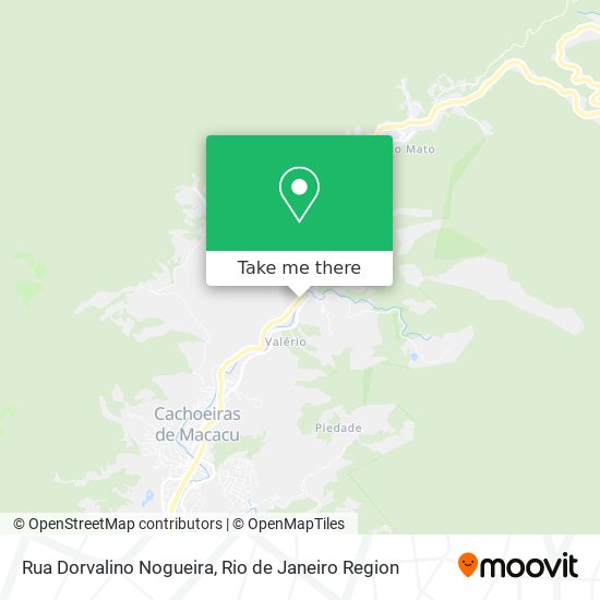 Rua Dorvalino Nogueira map