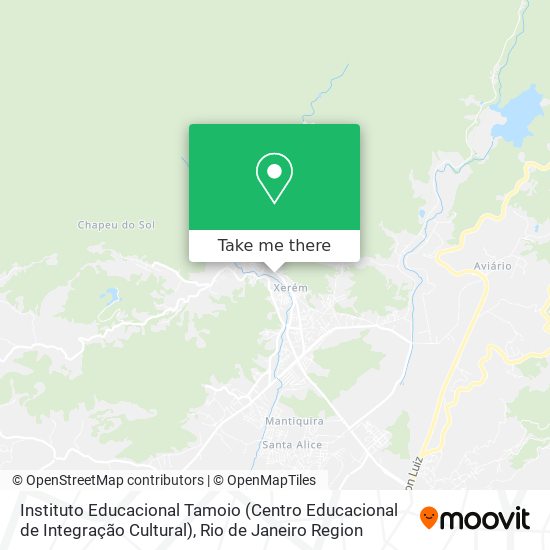 Instituto Educacional Tamoio (Centro Educacional de Integração Cultural) map