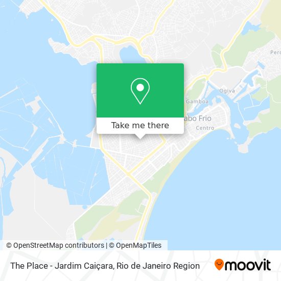 Mapa The Place - Jardim Caiçara