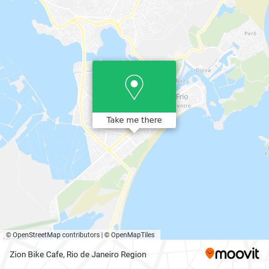 Zion Bike Cafe map