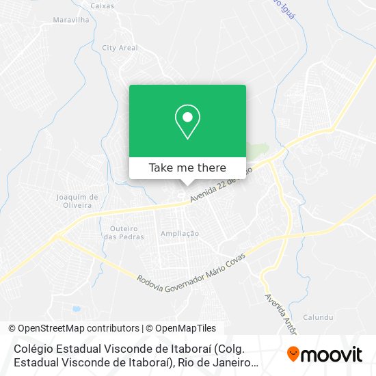 Colégio Estadual Visconde de Itaboraí map