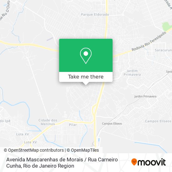 Avenida Mascarenhas de Morais / Rua Carneiro Cunha map