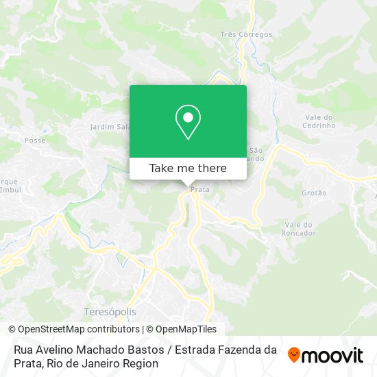 Rua Avelino Machado Bastos / Estrada Fazenda da Prata map