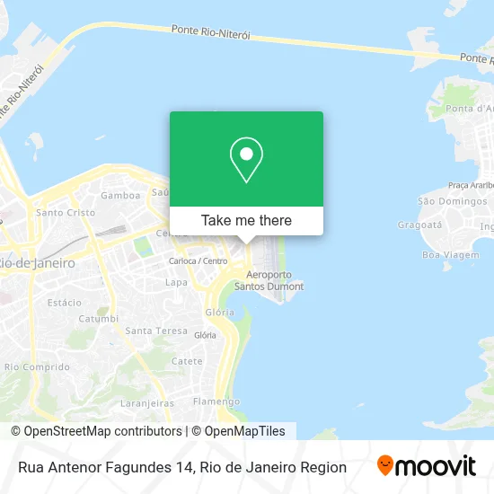 Rua Antenor Fagundes 14 map