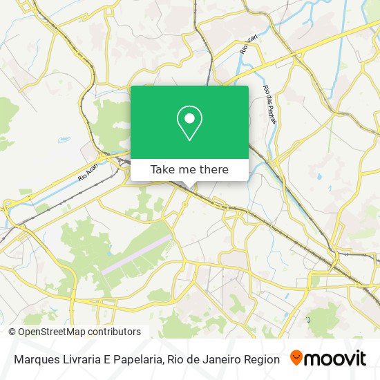 Mapa Marques Livraria E Papelaria