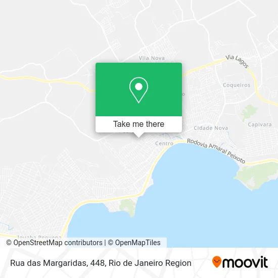 Rua das Margaridas, 448 map